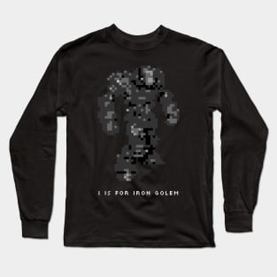 I is for Iron Rock Long Sleeve T-Shirt